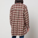 See By Chloé Oversized Checked Jacquard Shirt - S