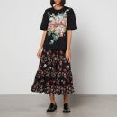 See By Chloé Juliette Floral-Print Stretch-Crepe Maxi Skirt - FR 36/UK 8