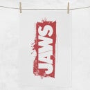 Jaws Bloody Logo Tea Towel