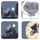 E.T. the Extra-Terrestrial E.T. Scenes Coaster Set
