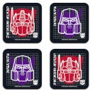 Transformers Manga Blueprints Coaster Set