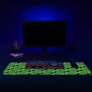 Harry Potter Slytherin Pattern Gaming Mouse Mat