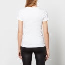 Guess Women's Ss Cn Mini Triangle T-Shirt - Pure White - XS