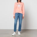 Guess Women's Cn Original Sweatshirt - Peach Brulee - XS