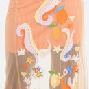 Never Fully Dressed Women's Orange Wonderland Dress - Orange - UK 14