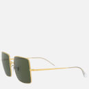Ray-Ban Square Oversized Metal Sunglasses - Gold