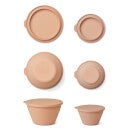 Liewood Dale Foldable Bowl Set - Tuscany Rose/Pale Tuscany Mix - One Size