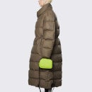 Rains W Quilted Coated-Shell Padded Coat - XS