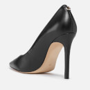 Guess Women's Gavi Leather Court Shoes - Black