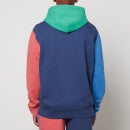 Polo Ralph Lauren Colour-Block Cotton-Blend Jersey Hoodie