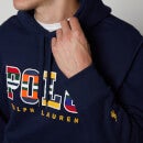Polo Ralph Lauren Logo-Print Cotton-Blend Jersey Hoodie - S