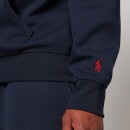Polo Ralph Lauren Logo-Appliquéd Cotton-Blend Jersey Hoodie