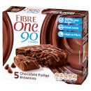 90 Calorie Snack Bars Chocolate Fudge Brownies 5x24g