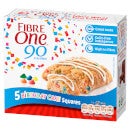 90 Calorie High Fibre Snack Bars Birthday Cake 5x24g