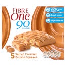 90 Calorie Snack Bars Salted Caramel Squares 5x24g