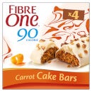 90 Calorie High Fibre Snacks Bars Carrot Cake 4x25g