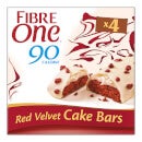 90 Calorie High Fibre Cake Bars Red Velvet 4x25g