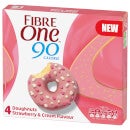 90 Calorie High Fibre Doughnuts Strawberry 4x23g