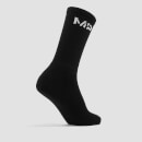 MP Ženske Essentials Crew čarape (3 pakovanje) - crne/bijela/zrnasto siva boja - UK 2-5