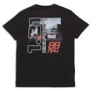T-shirt Retour vers le Futur 88MPH - Noir