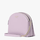 Kate Spade New York Women's Spencer Saffiano Double Zip Cross Body Bag - Violet Mist