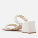 Kate Spade New York Women's Juniper Leather Block Heeled Sandals - White - UK 5