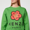 KENZO Printed Loopback Cotton-Blend Jersey Sweatshirt - M