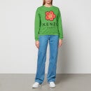 KENZO Printed Loopback Cotton-Blend Jersey Sweatshirt - L