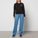 Kenzo Logo-Embroidered Loopback Cotton-Jersey Sweatshirt - XS