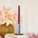 Hübsch Astro Candlestick - Blue
