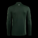 Camiseta con cremallera de 1/4 Velocity para hombre de MP - Verde frondoso - XXS