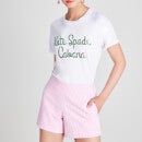 Kate Spade New York Women's Logo Cabana T-Shirt - Fresh White - XS