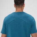 MP Men's Soft Touch Training Short Sleeve T-Shirt - Teal Blue - XXS