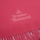 Vivienne Westwood Logo-Embroidered Wool-Felt Scarf