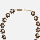 Shrimps Ross Floral Faux Pearl and Beaded Necklace