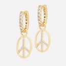 Celeste Starre Women's Peace Out Earrings - Gold