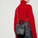Vivienne Westwood Mini Robin Saffiano Leather Tote Bag