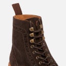 Grenson Fred Suede Brogue Boots