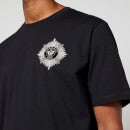 Balmain Embellished Badge Cotton T-Shirt - S