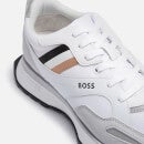 BOSS Men's Jonah Mesh and Faux Leather Trainers - UK 7