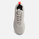 BOSS Men's Titanium Knit and Suede Trainers