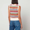 Kitri Women's Marley Blanket Stripe Knit Vest - Multi - XS