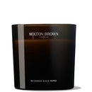 شمعة ريتشارج بلاك بيبر معطرة ثلاثية الفتيل فاخرة من Molton Brown (600 جم)