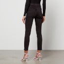 Good American Women's Good Waist Crop Side Slit Jeans - Black001 - US 12/UK 16