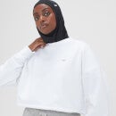 MP Women's Composure Cropped Sweatshirt - White
