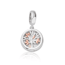 Tree of Life White Mother of Pearl Milestones Bead Charm