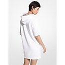 Women's MK X ellesse Logo Cotton Blend Hoodie Dress
