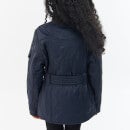 Barbour International Girls Polar Quilted Shell Jacket - S (6-7 Years)