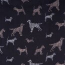 Barbour Scribble Dog Print Scarf