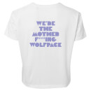 Wolfpack Galaxy Women's Cropped T-Shirt - White